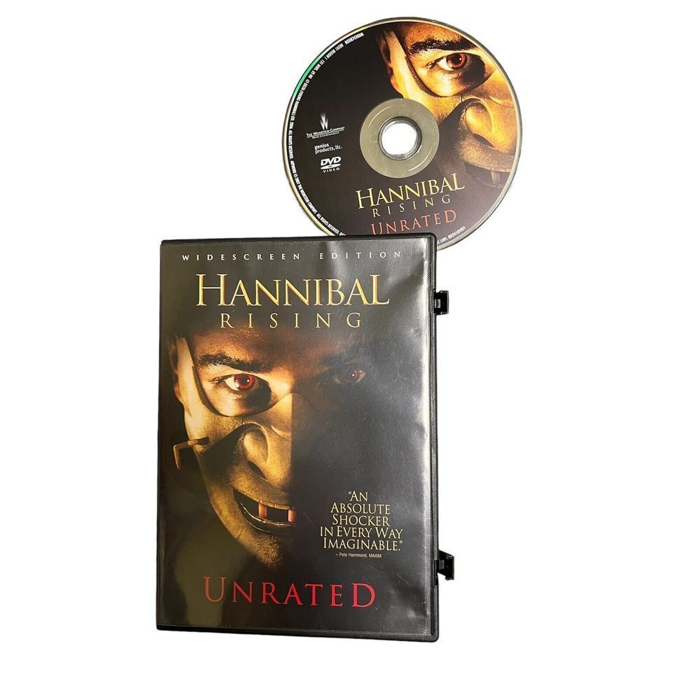 Hannibal Rising Unrated DVD, 2007 Horror Widescreen Edition‎